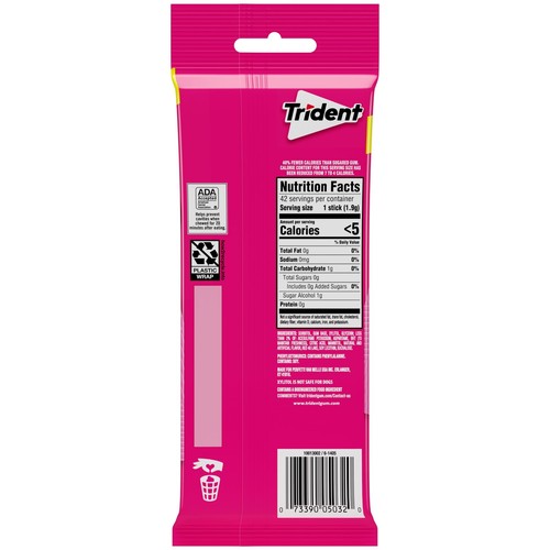 Trident Kaugummi zuckerfrei Kaugummi 3er Pack Kaugummi 42 Stück insgesamt - Bild 3 von 11