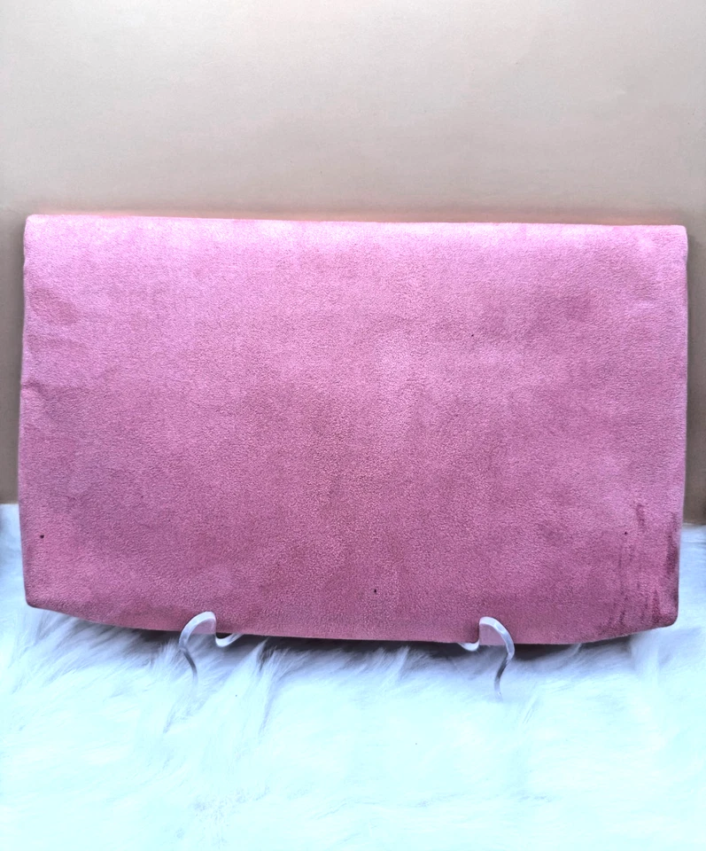 Bolso de Maquillaje Christian Dior Beauty Rosa Gamuza Patente Logo GWP Foto 2 de 4