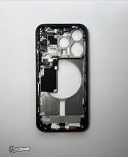 iPhone 15 PRO Black Titanium Back Frame Housing Replacement Apple OEM READ