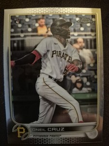 Oneil Cruz RC 2022 Topps Chrome #128  Base Pirates 