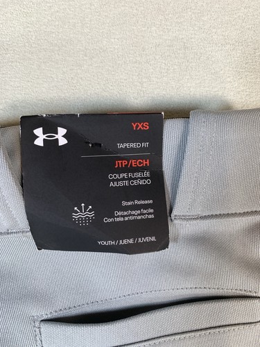 Under Armour Baseball Pants Youth XS Black Knickers Tapered Fit Nwt New - Picture 7 of 7