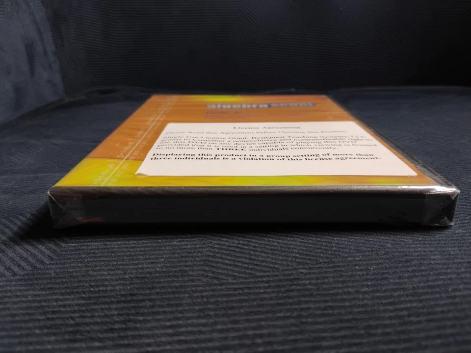 ALGEBRA'SCOOL: Unit F Data Analysis, Probability, Statistics DVD - Sealed & HTF! - Image 3 of 4