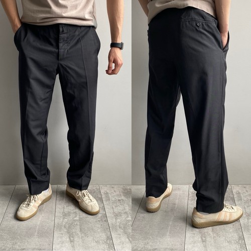 Jil Sander Tailor Made Wool Pleated Men’s Trousers Size 54(XL)
