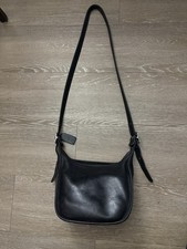 Vintage Coach Janice Legacy Bag 9950 Black Leather Brass Crossbody Shoulder Bag