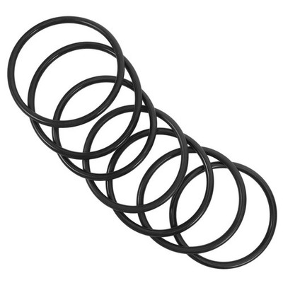  7Pcs Musik Klangschale Gummiring Kristallschale Gummiring für buddhistische