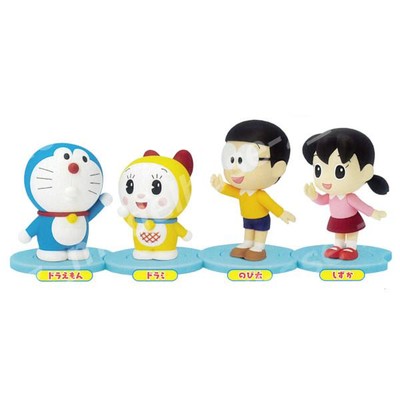 Secret Talk Fig. I'm Doraemon Complete Set of 4 Takara Gashapon Japan New