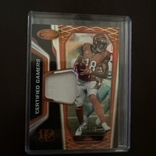 2019 Panini Certified Gamers A.J. Green #CG-AG Mirror Orange /149 (MEM)