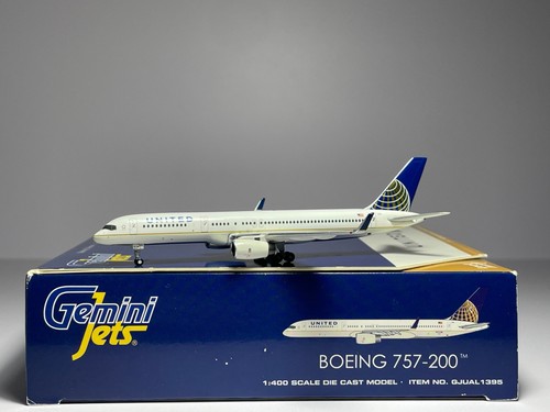 Gemini Jets 1:400 United Airlines Boeing 757-200 N17128 Post Merger GJUAL1395