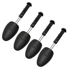 Pairs Plastic Shoe Tree Stretcher Shaper for Men Black 2 Men Black Adjustable