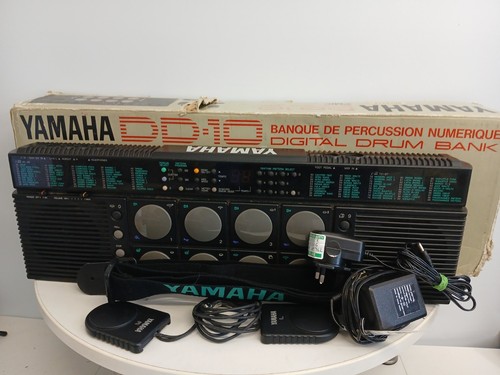 Yamaha DD-10 Midi Digital Drum Bank Machine Vintage 80s Boxed Tested