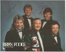 Brian Poole Signed Photo / Autographed Rock Singer