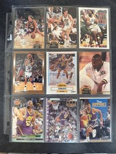 Topps Fleer SkyBox Upper Deck Utah Jazz NBA 1990’s 9 Card Lot Malone Stockton #1