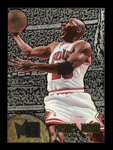 1995-96 Fleer Metal: # 13 Michael Jordan EX-EXMINT