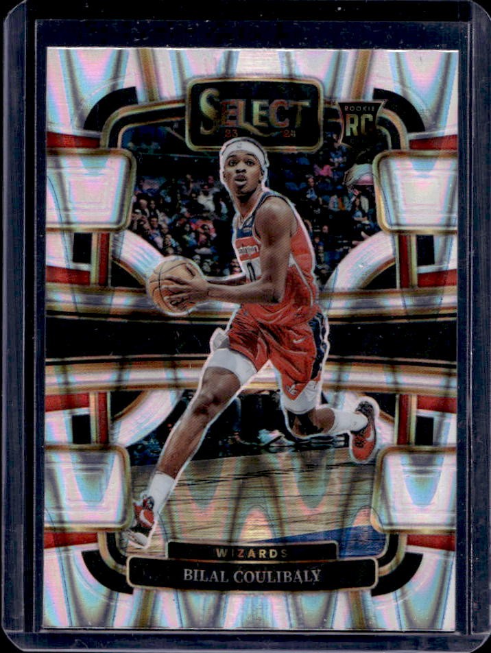 2023-24 Select Bilal Coulibaly RC Tectonic Prizms Concourse #97 Wizards
