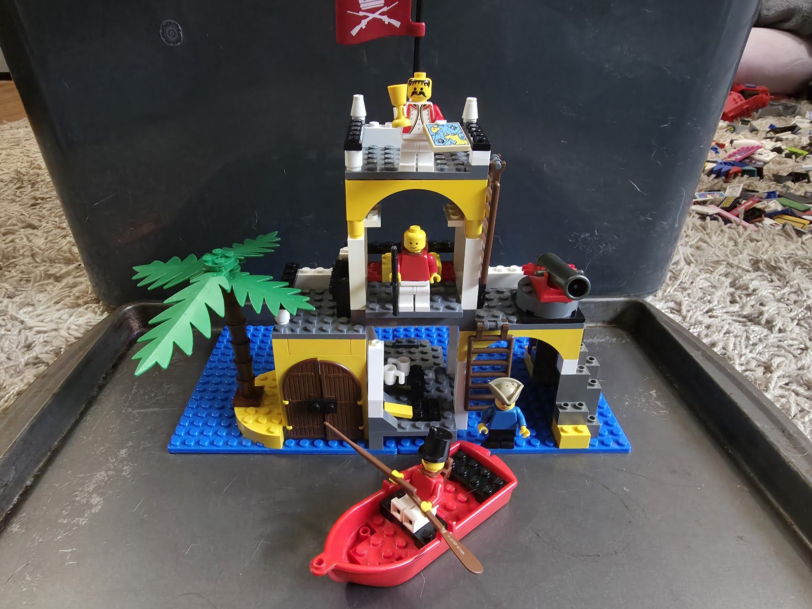 LEGO Set #6263 Pirates: Imperial Guards Outpost Almost Complete 1995 Retired!