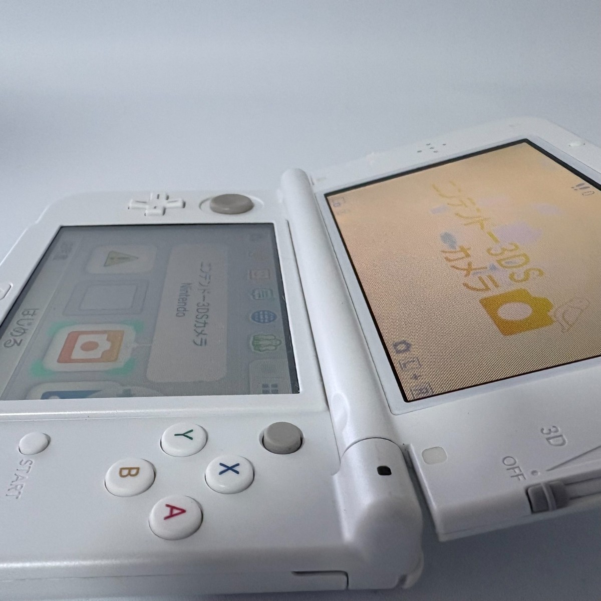 Bottom IPS] new Nintendo 3DS XL LL Pearl White NTSC-J Japan