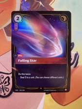 League of Legends Riftbound Origins Falling Star Rare 029/298