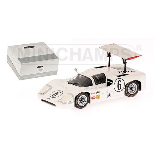 MINICHAMPS 1/43 Chaparral 2F 12H Sebring 1967 Hall Spence #6 white 436671406 - Picture 1 of 3