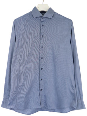 PROFUOMO Slim Fit Non Iron Shirt Herren 42 / 16 1/2 kragen und Button-up