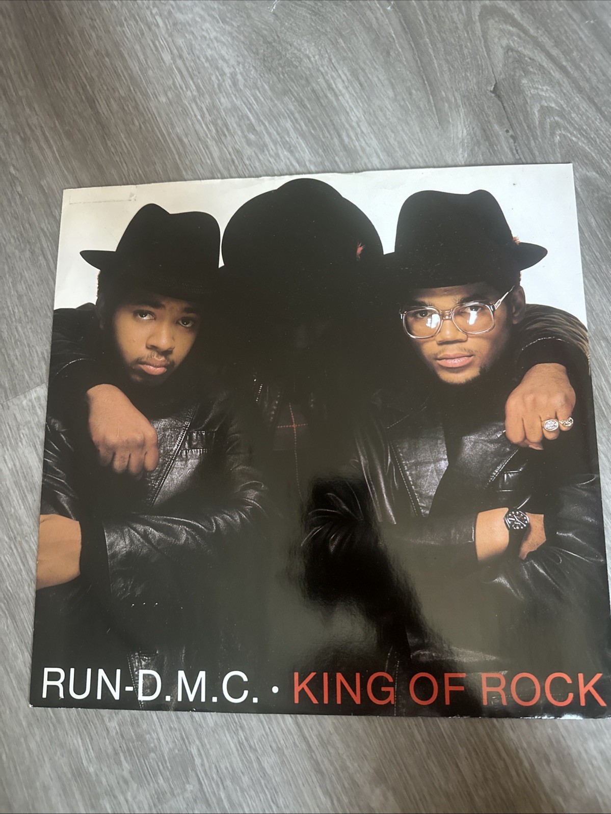 Run DMC King of Rock Vinyl LP Original 1985 Profile Records Hip Hop Profile 80s