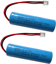 3.7V 2600Mah 18650 Rechargeable Li-Ion Battery with XH2.54/2P Plug for Croove Vo