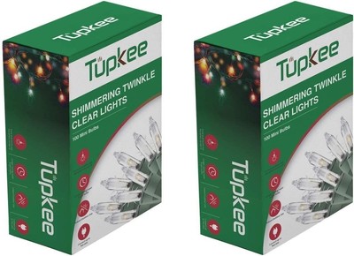Christmas Random Twinkle Shimmering Lights - Indoor Outdoor   20.5 Feet Light...