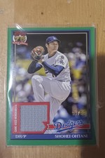 2026 Topps Series 1 - 1991 Topps Baseball Relics Shohei Ohtani Green 94/99.