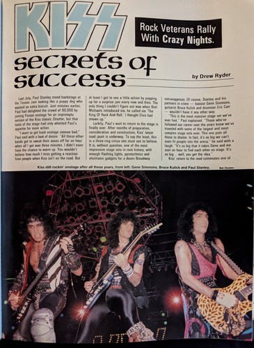Hit Parader Magazine Yearbook Spring 1988 Whitesnake, Metallica, KISS, Stryper - Picture 10 of 22