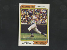 1974 Topps Baseball No 387 Rich Morales Washington Nationals Variation