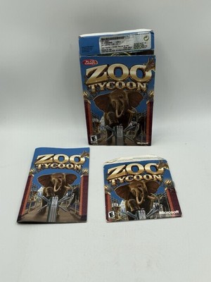 Zoo Tycoon PC CD-Rom Game - Cardboard Sleeve Version