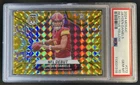 2024 Panini Mosaic Jayden Daniels RC Reactive Yellow Prizm NFL Debut #272 PSA 10
