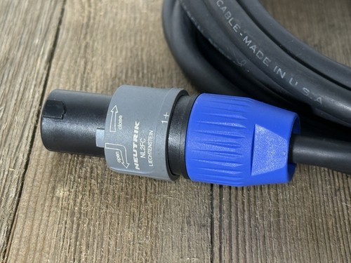 NEUTRIK NL2FC SPEAKON SPEAKER CABLE 13’ - Picture 4 of 4