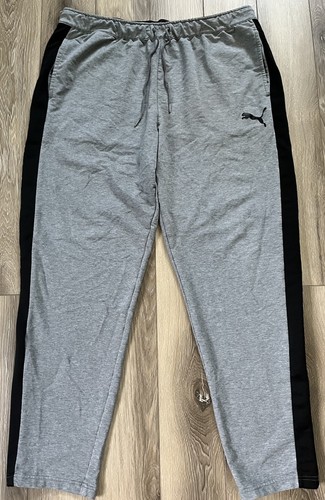 Pantalon Puma homme XL gris noir skinny survêtement jogging - Photo 2/7