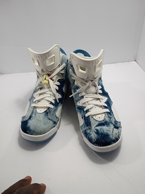 New 2021 NIKE RETRO AIR JORDAN VI 6 ACID WASH US Size 6.5Y DM9045-100