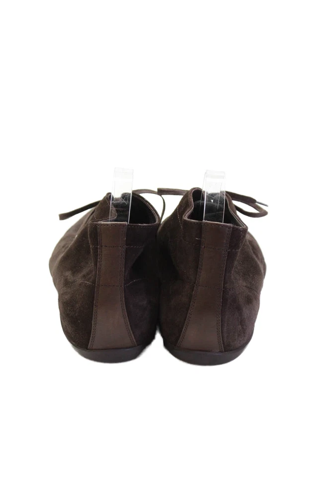 Zapatos informales Harrys of London para hombre de gamuza con cordones marrón talla 43 Foto 3 de 4