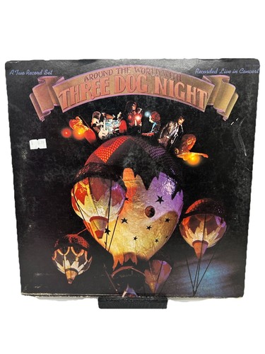 Three Dog Night Around The World With Three Dog Night 1973 Vinyl LP Dunhill