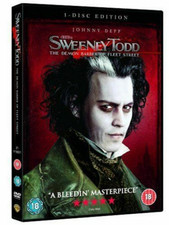 Sweeny Todd: The Demon Barber Of Fleet Street [DVD, 2007] Brand New & Sealed