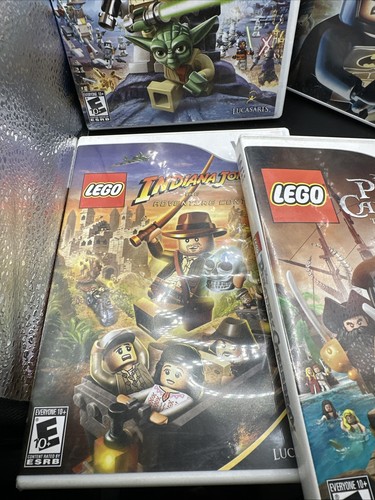 Lote de juegos Nintendo Wii - Lego Batman Star Wars Indiana Jones ¡MÁS! - Imagen 3 de 12