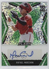 2020 Leaf Flash Green 16/25 Rafael Marchan #BA-RM1 Auto x5u