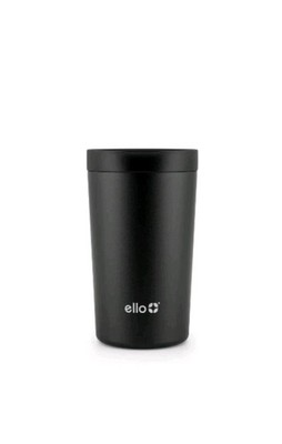 Ello Jones 11oz Vacuum Insulated Stainless Steel Travel Mug Black new