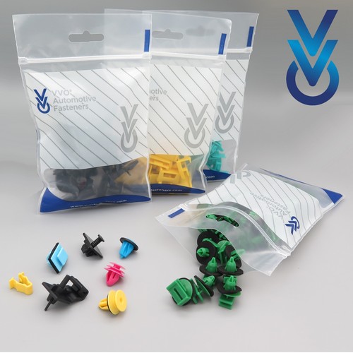 10x VVO® Seitenschweller, Schweller Zierleiste Abdeckung Blenden Clips für einige Suzuki Swift - Bild 3 von 4