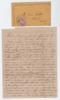CIVIL WAR LETTER - 28th Wisconsin Vols - Ready for Fight on Ship to Mobile !