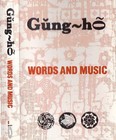 Gung Ho Words and Music cassette UK Magnet 1987 cassette promo ZCGUN1