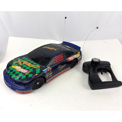 Vintage XRC ProSpeed Tonka Pro Speed RC Blue 1996 Hasbro Remote