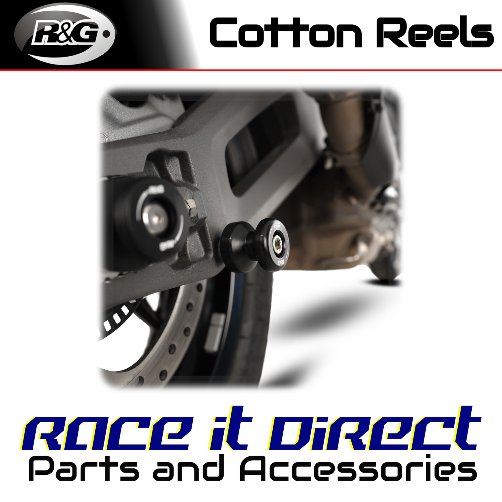 Cotton Reels for Suzuki GSR750 2011-2016 R&G
