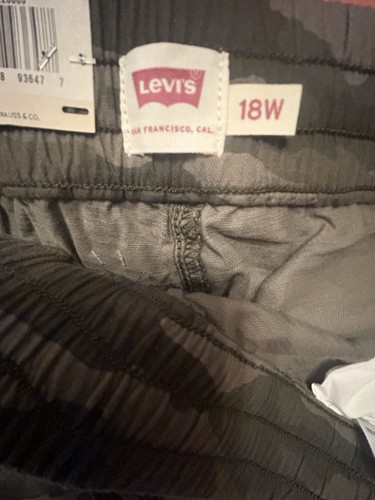 Levi's Hose Damen Plus 18W Jogginghose leichter Gummibund Camouflage Pull On - Bild 13 von 18
