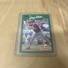 1990 Donruss Baseball The Rookies # 46 Greg Olson RC