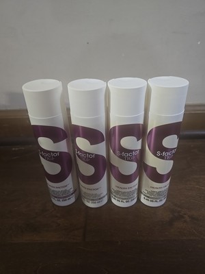 Tigi S Factor Health Factor 1 Shampoo & 3 Conditioner 8.5oz 4 Total.