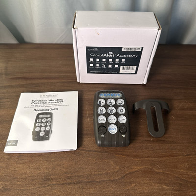 Serene Innovations Central Alert CA-PX Receiver Pager Elderly Safety CA2007