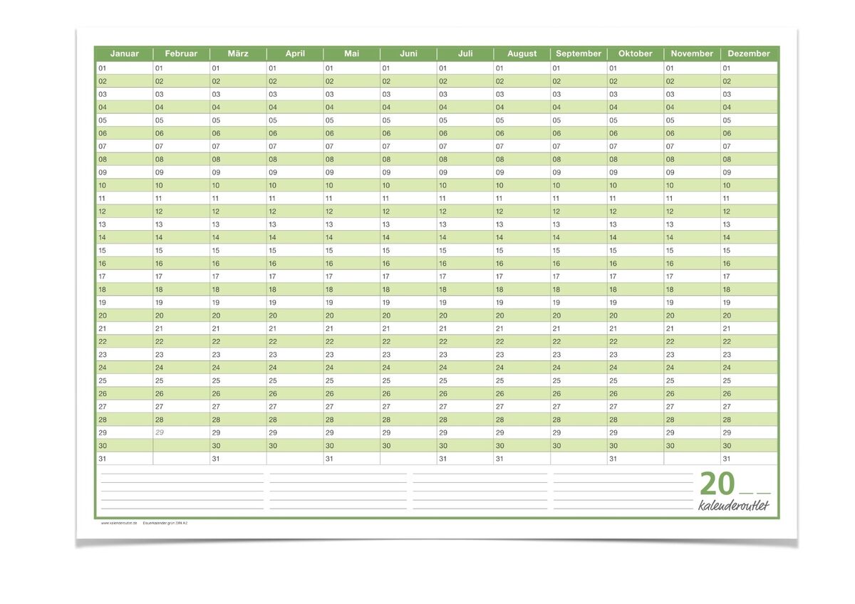 DAUERKALENDER, GEBURTSTAGSKALENDER, IMMERWÄHRENDER KALENDER